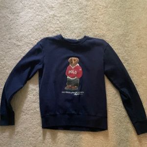 Polo bear sweatshirt size small